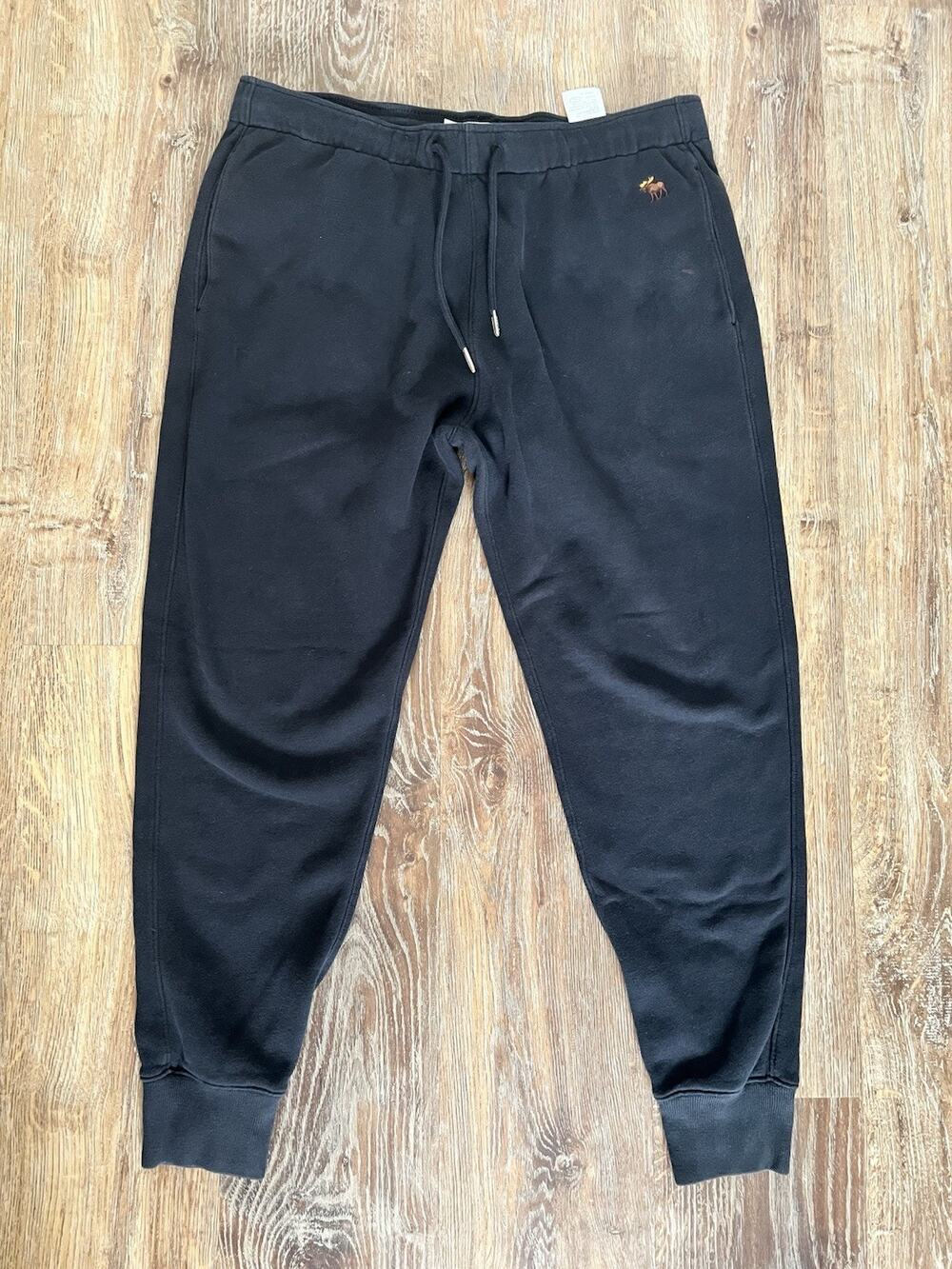 Abercrombie & Fitch Soft A&F Fleece Mens Sweatpants Joggers Large